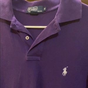 Purple Polo Shirt 100% Cotton
